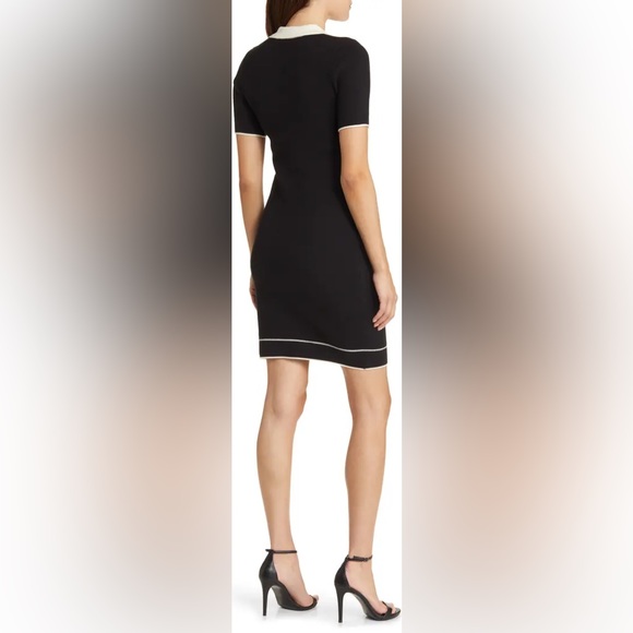 ZOE AND CLAIRE Contrast Mini Sweater Dress | Size S - Picture 8 of 11